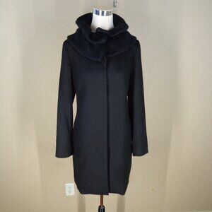 Tahari Black Pea Coat